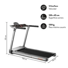 ULTIMATE FITNESS TROTADORA ELÉCTRICA E450 FOLD PLEGABLE