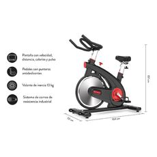 ULTIMATE FITNESS BICICLETA DE SPINNING Z500 PRO