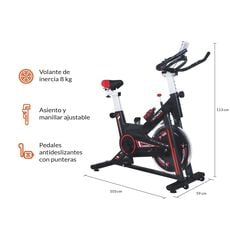 ULTIMATE FITNESS BICICLETA DE SPINNING Z250 PRO