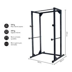 ULTIMATE FITNESS POWER RACK R100 – JAULA DE POTENCIA